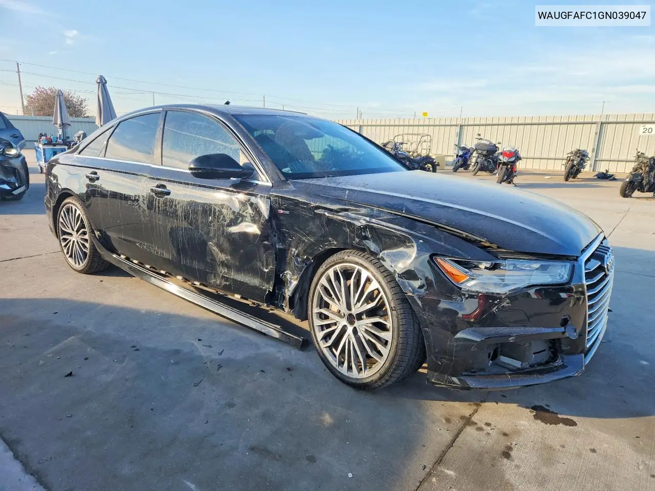 2016 AUDI A6 VIN WAUGFAFC1GN039047 — фото 4