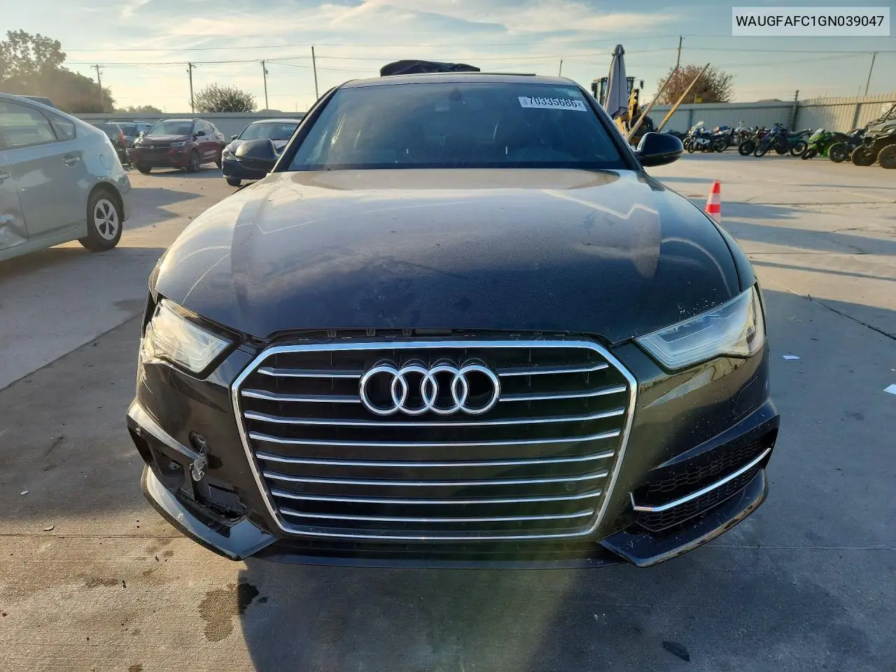 2016 AUDI A6 VIN WAUGFAFC1GN039047 — фото 5