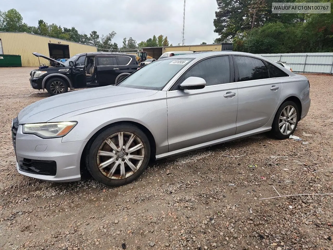 AUDI A6 2016, VIN WAUGFAFC1GN100767