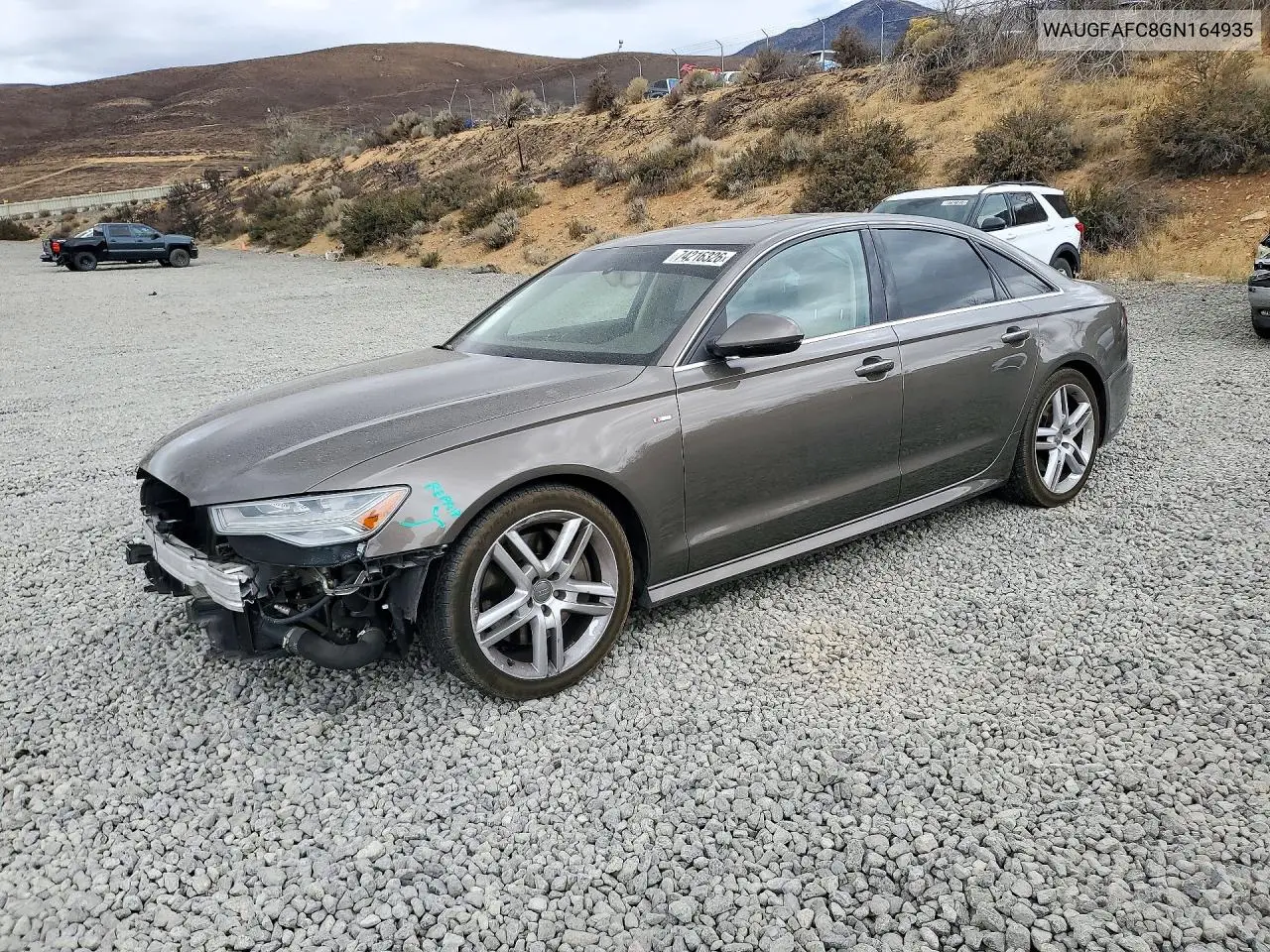 AUDI A6 2016, VIN WAUGFAFC8GN164935