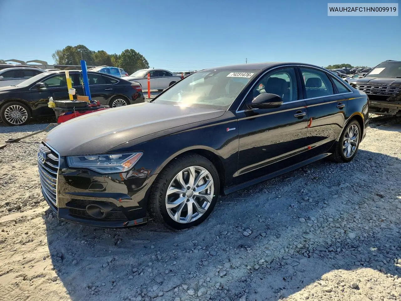 AUDI A6 2017, VIN WAUH2AFC1HN009919