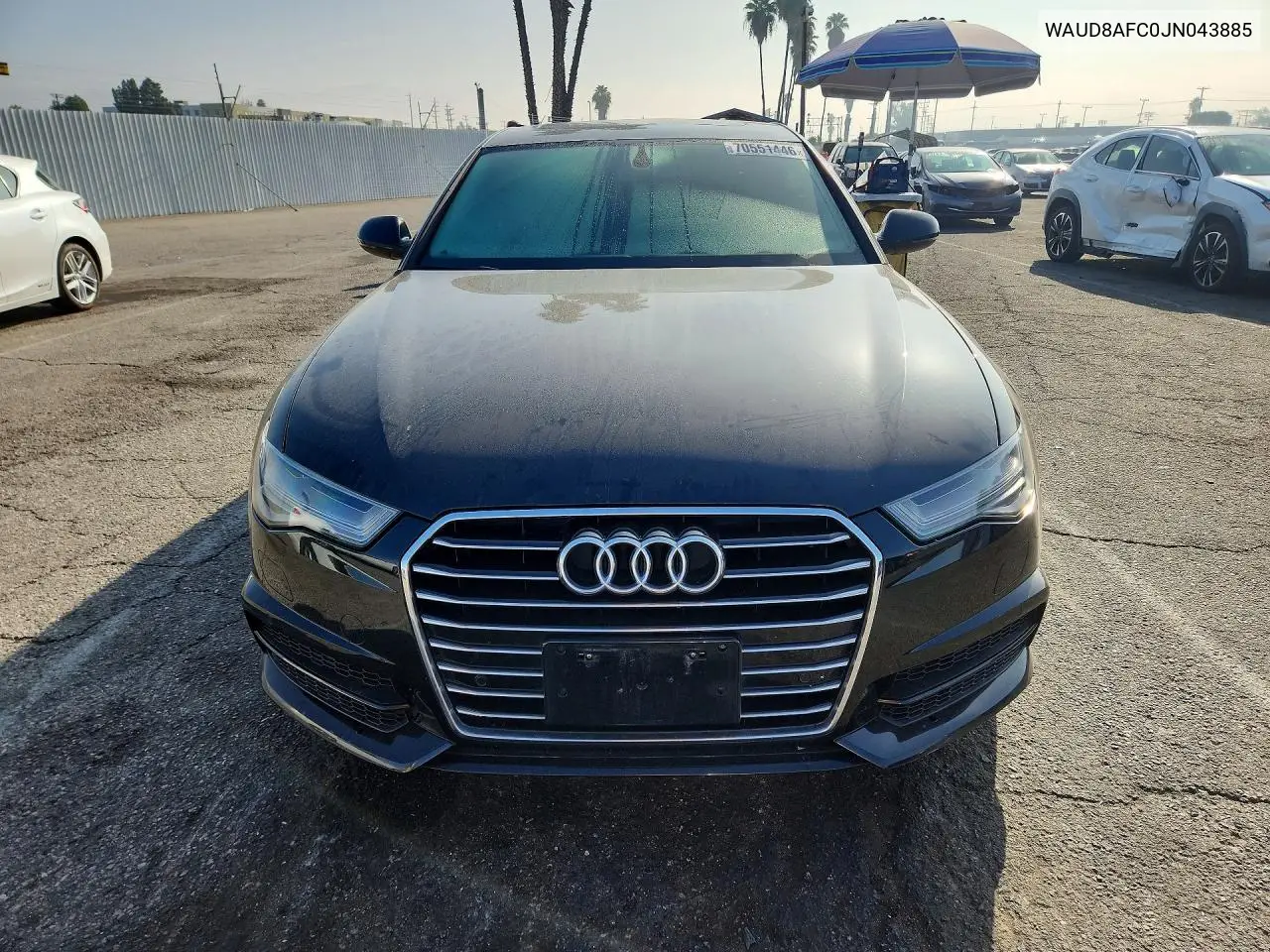 2018 AUDI A6 VIN WAUD8AFC0JN043885 — фото 5