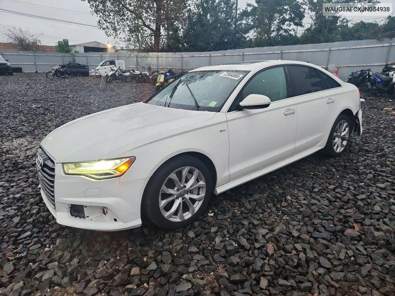 AUDI A6 2018, VIN WAUG8AFCXJN054938
