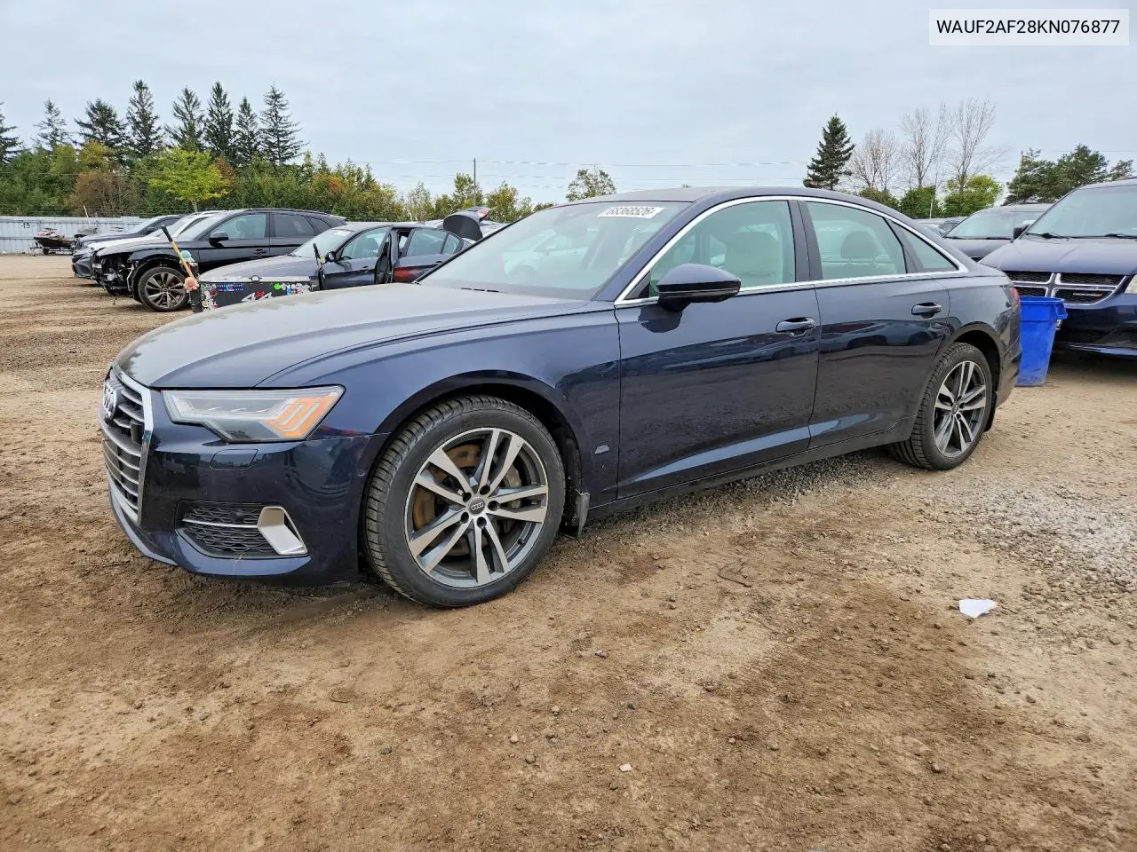 AUDI A6 2019, VIN WAUF2AF28KN076877