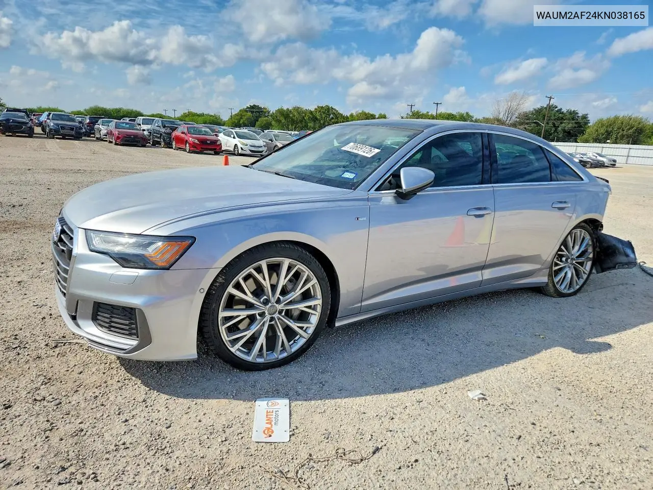 AUDI A6 2019, VIN WAUM2AF24KN038165