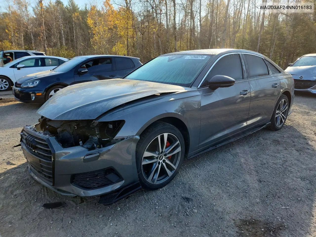 AUDI A6 2022, VIN WAUD3AF24NN016183
