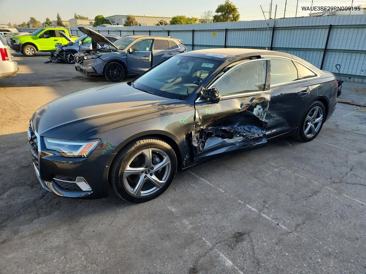 AUDI A6 2024, VIN WAUE3BF29RN009195