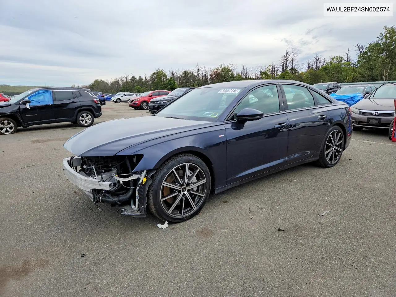 AUDI A6 2025, VIN WAUL2BF24SN002574