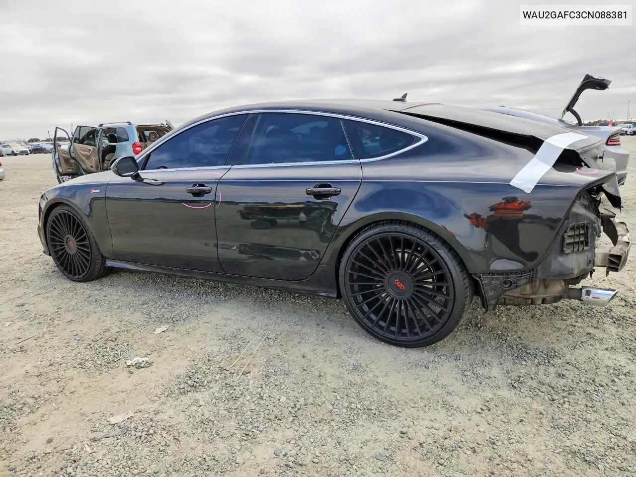2012 AUDI A7 VIN WAU2GAFC3CN088381 — фото 2