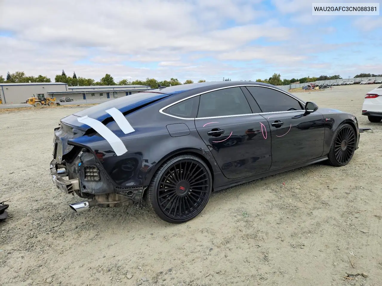 2012 AUDI A7 VIN WAU2GAFC3CN088381 — фото 3
