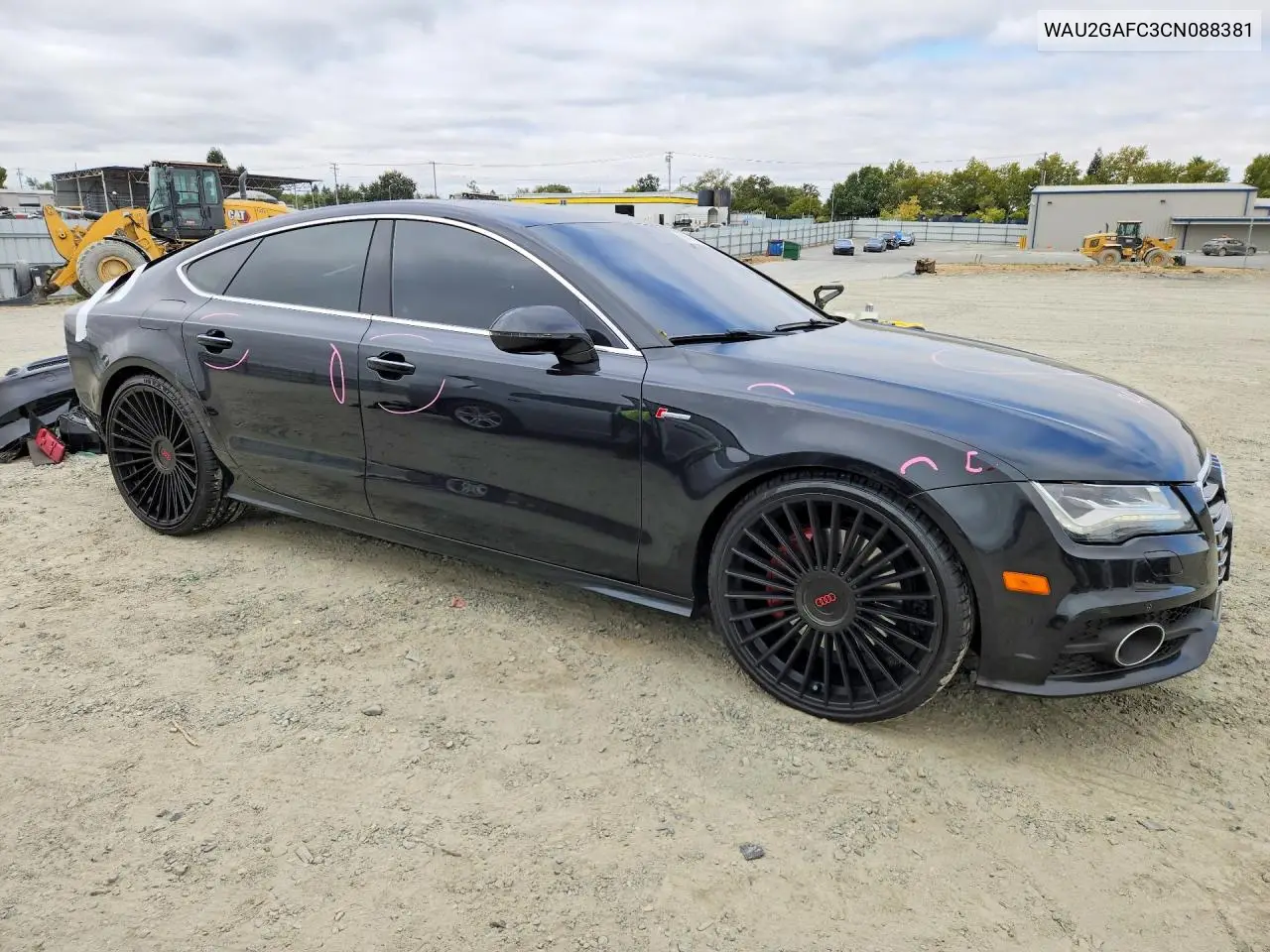 2012 AUDI A7 VIN WAU2GAFC3CN088381 — фото 4