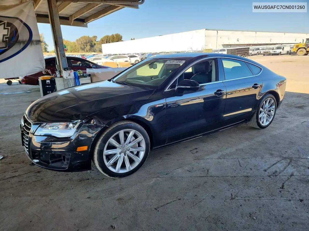 AUDI A7 2012, VIN WAUSGAFC7CN001260
