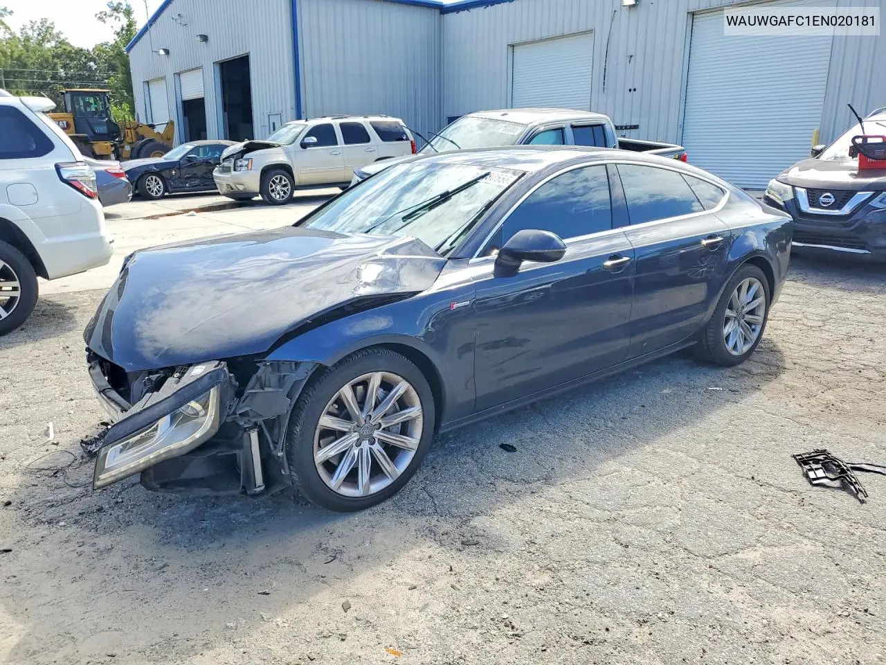 AUDI A7 2014, VIN WAUWGAFC1EN020181