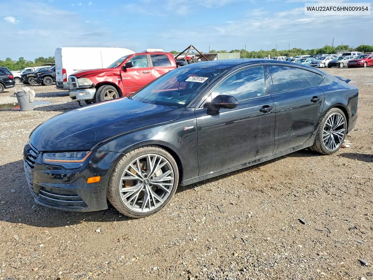 AUDI A7 2017, VIN WAU22AFC6HN009954