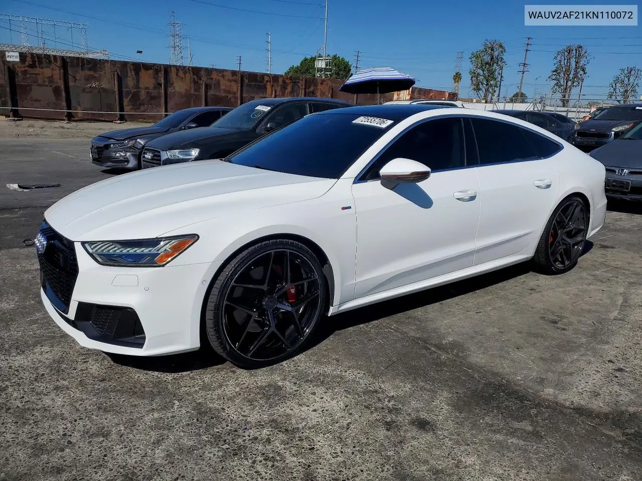 AUDI A7 2019, VIN WAUV2AF21KN110072