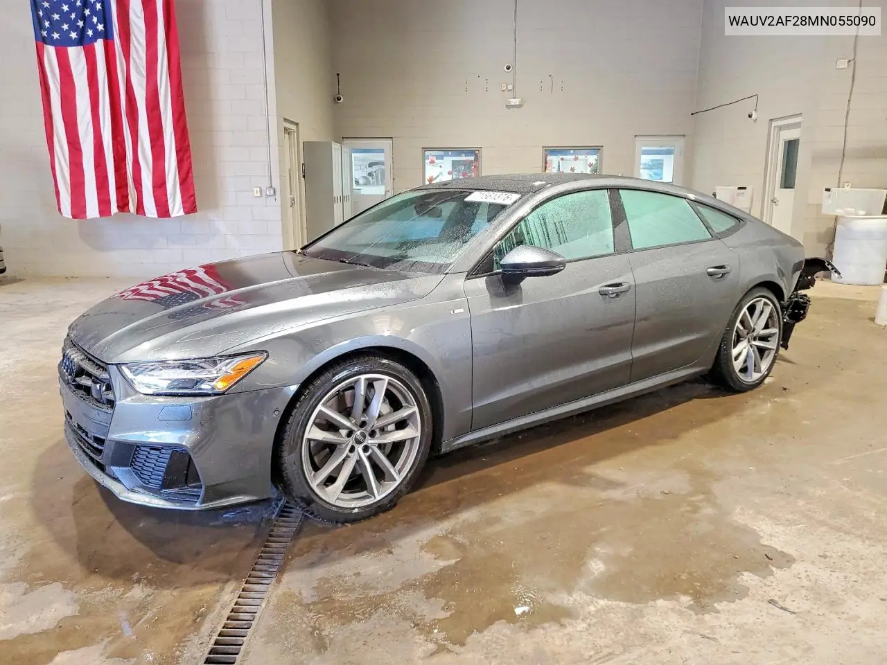 AUDI A7 2021, VIN WAUV2AF28MN055090