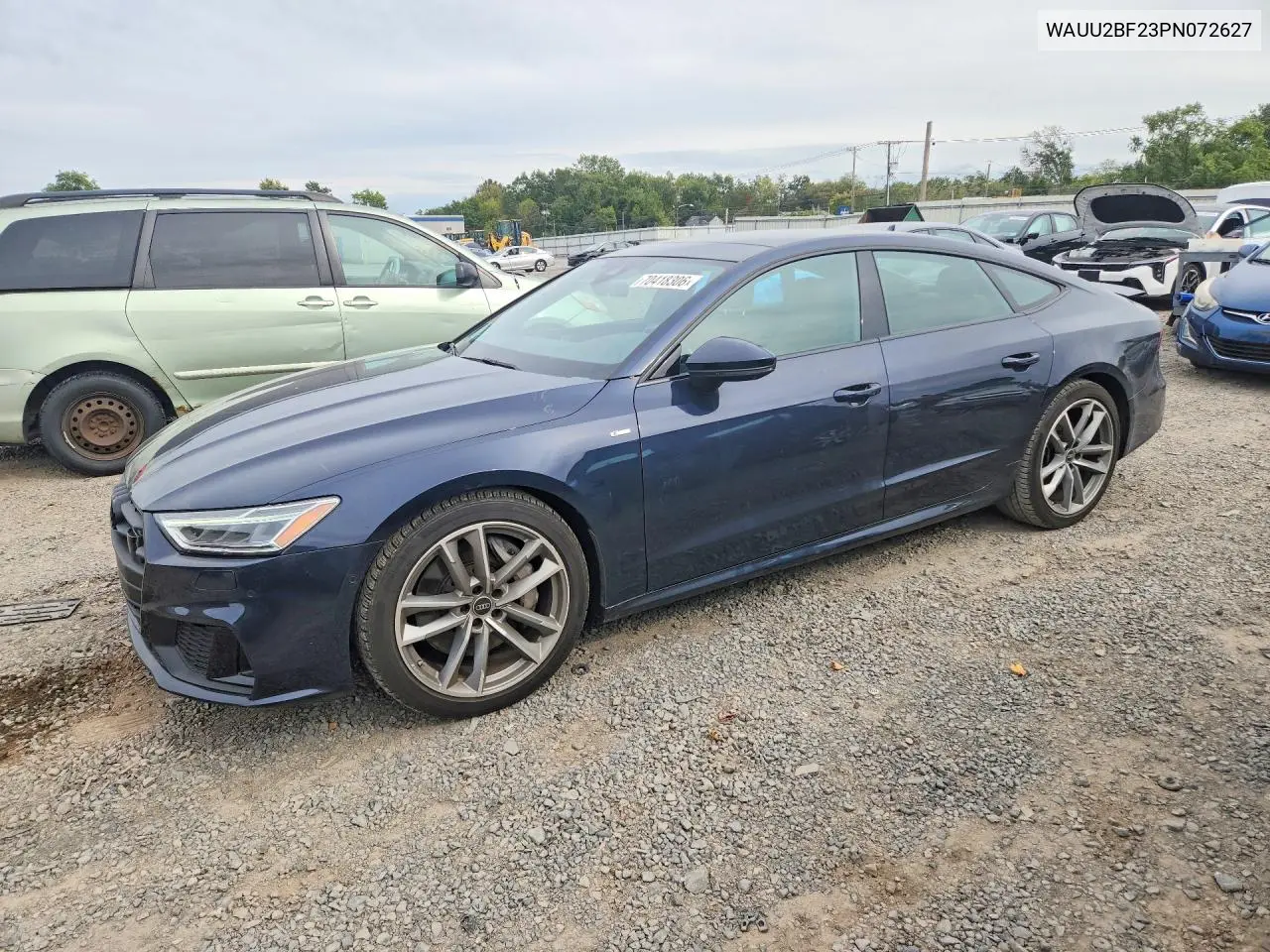 AUDI A7 2023, VIN WAUU2BF23PN072627