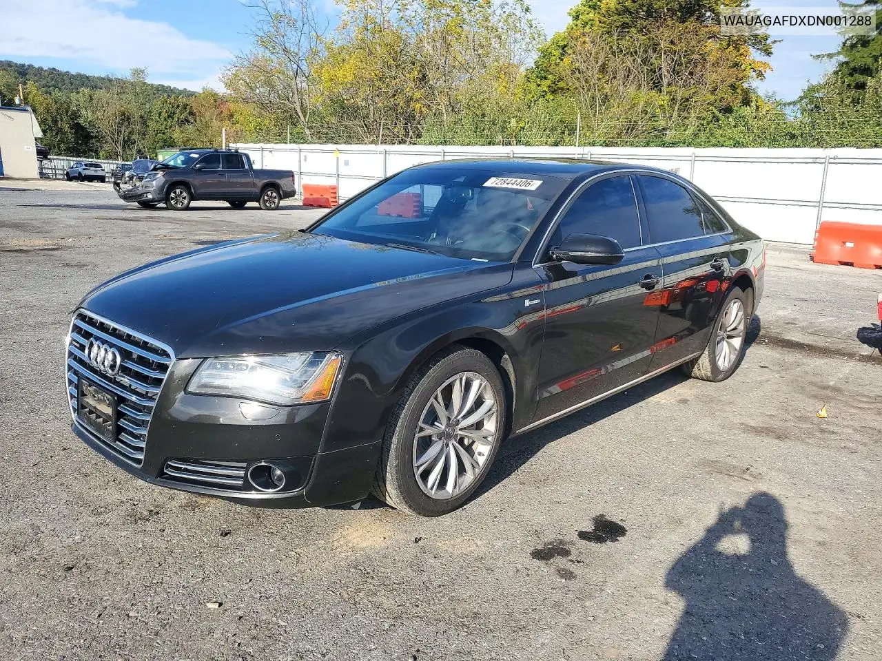 AUDI A8 2013, VIN WAUAGAFDXDN001288