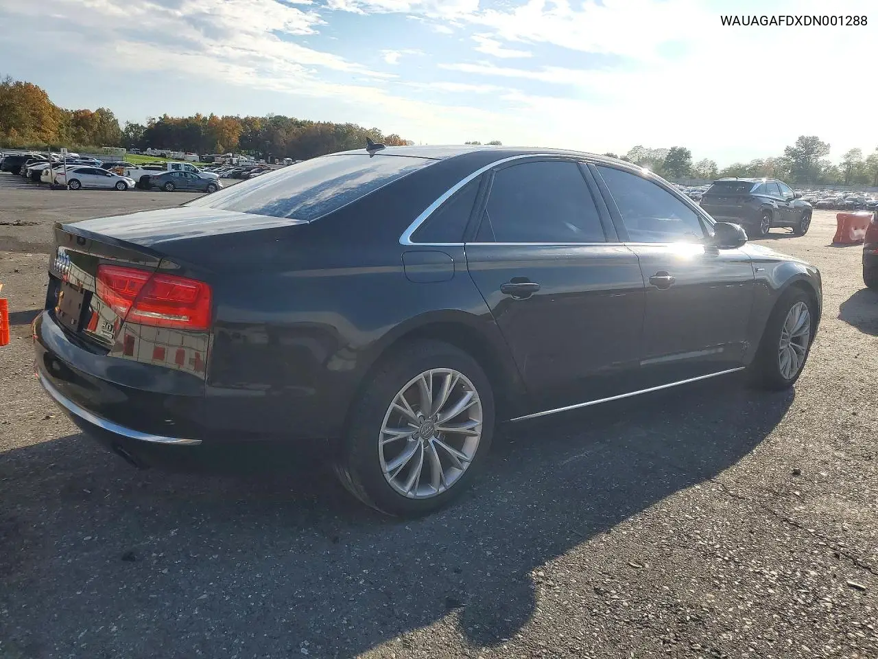 2013 AUDI A8 VIN WAUAGAFDXDN001288 — фото 3