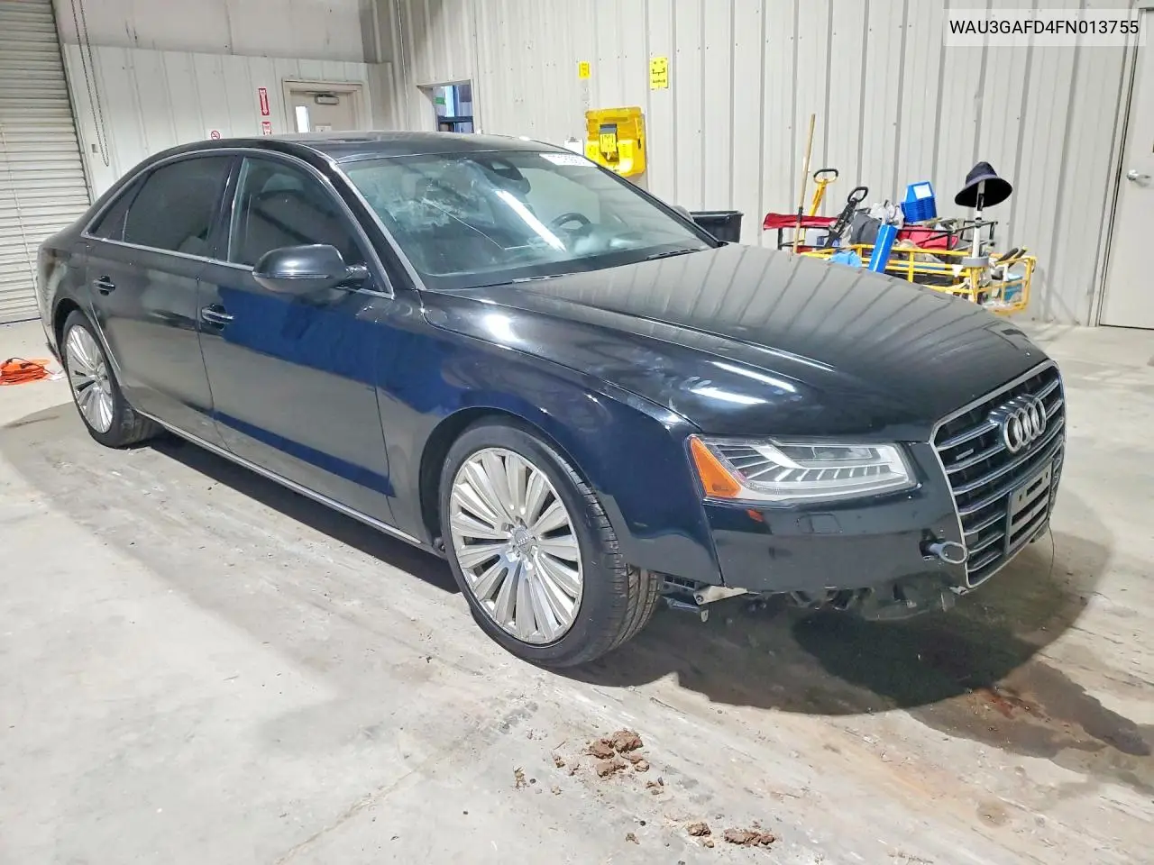 2015 AUDI A8 VIN WAU3GAFD4FN013755 — фото 4