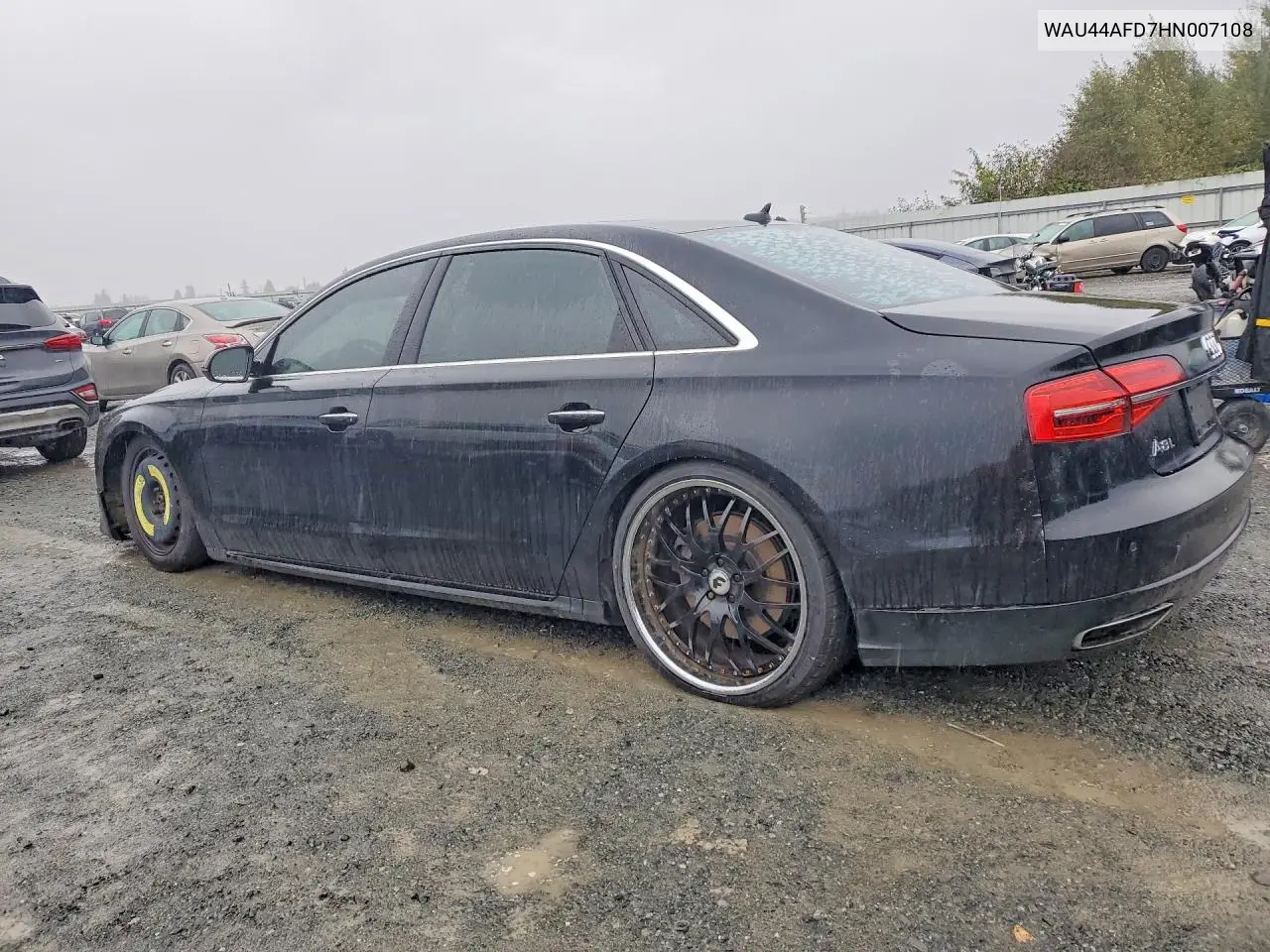 2017 AUDI A8 VIN WAU44AFD7HN007108 — фото 2
