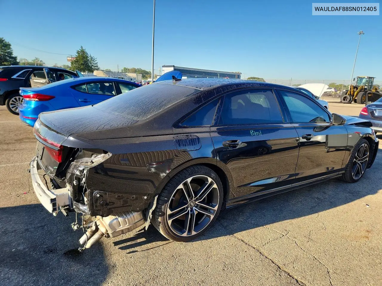 2025 AUDI A8 VIN WAULDAF88SN012405 — фото 3