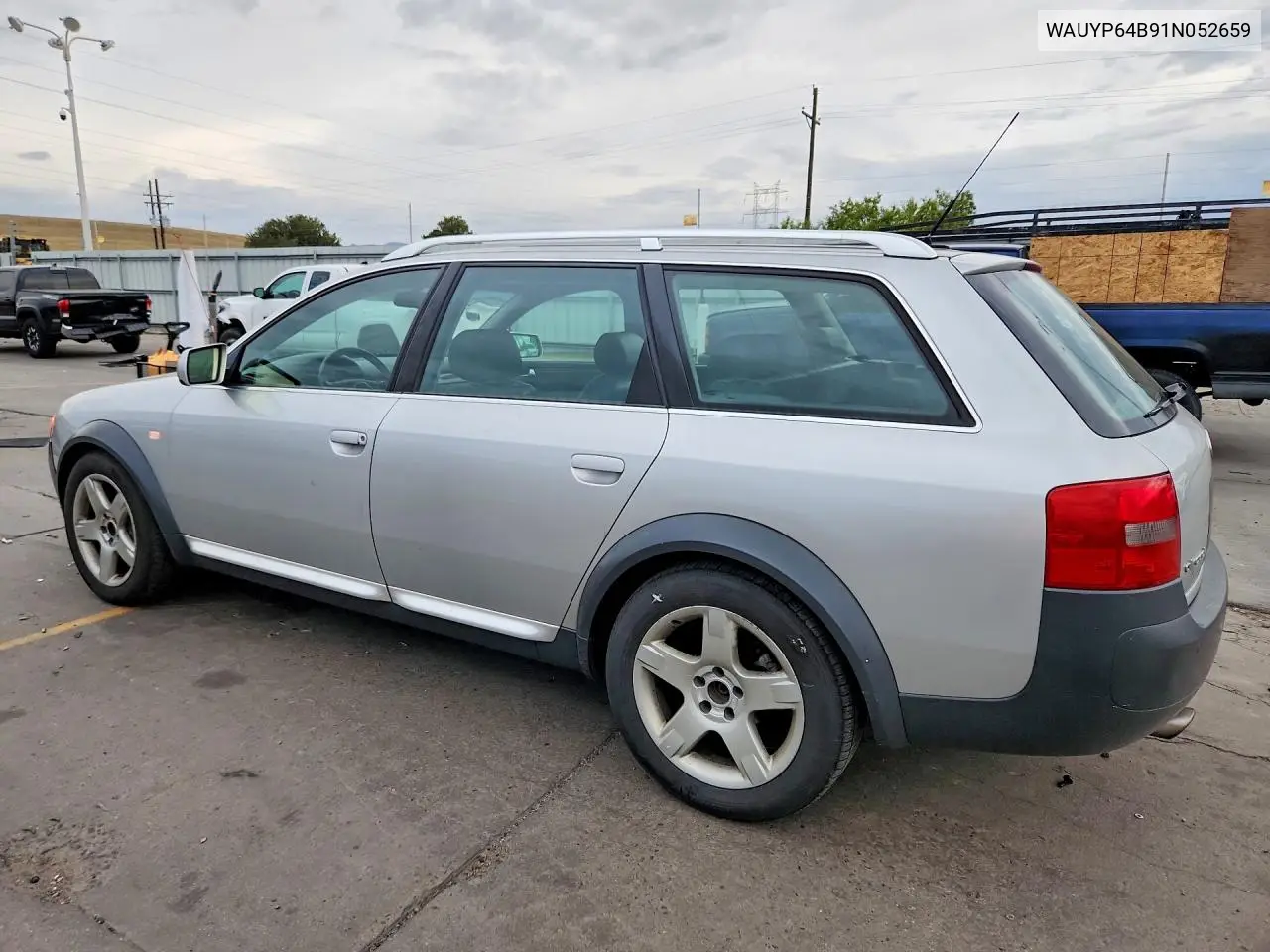 2001 AUDI ALLROAD VIN WAUYP64B91N052659 — фото 2