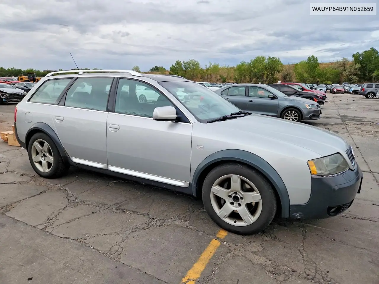 2001 AUDI ALLROAD VIN WAUYP64B91N052659 — фото 4