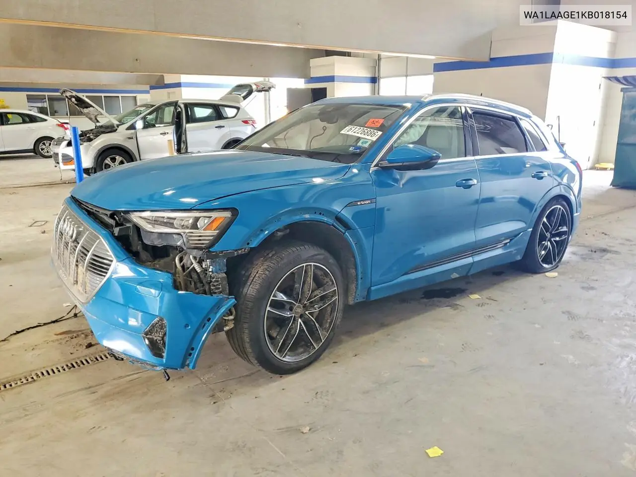 AUDI E-TRON 2019, VIN WA1LAAGE1KB018154