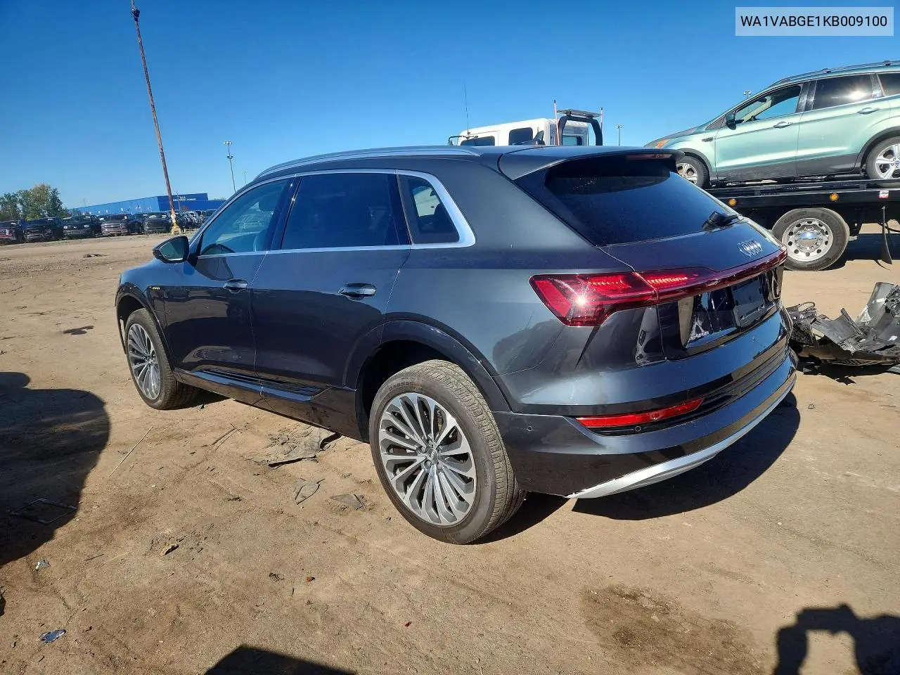 2019 AUDI E-TRON VIN WA1VABGE1KB009100 — фото 2