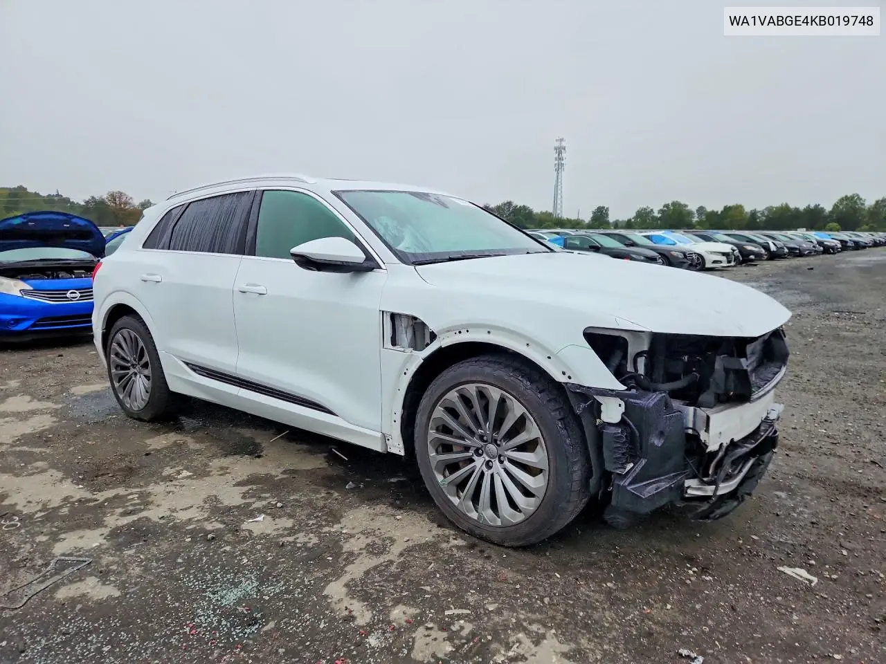 2019 AUDI E-TRON VIN WA1VABGE4KB019748 — фото 4