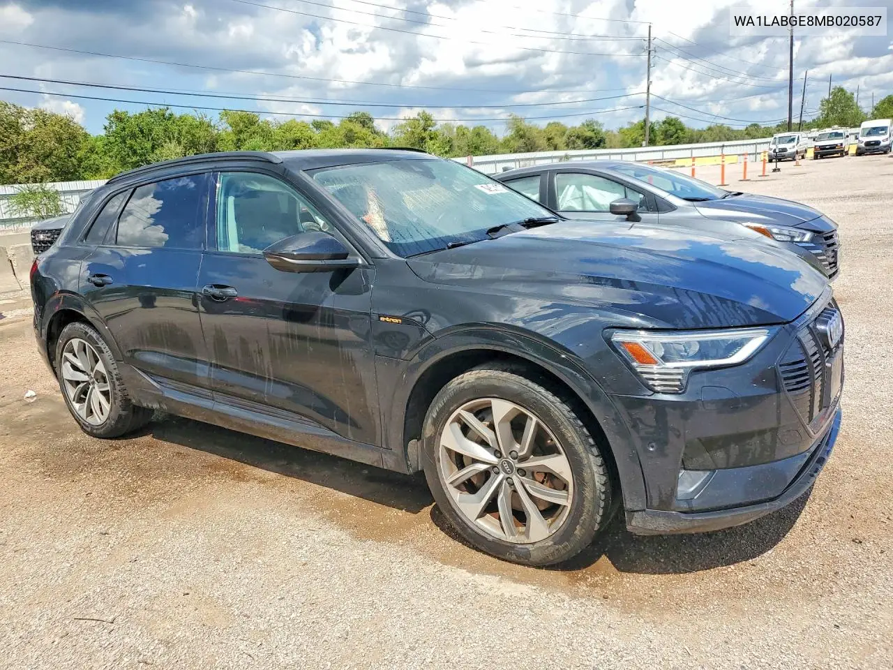 2021 AUDI E-TRON VIN WA1LABGE8MB020587 — фото 4