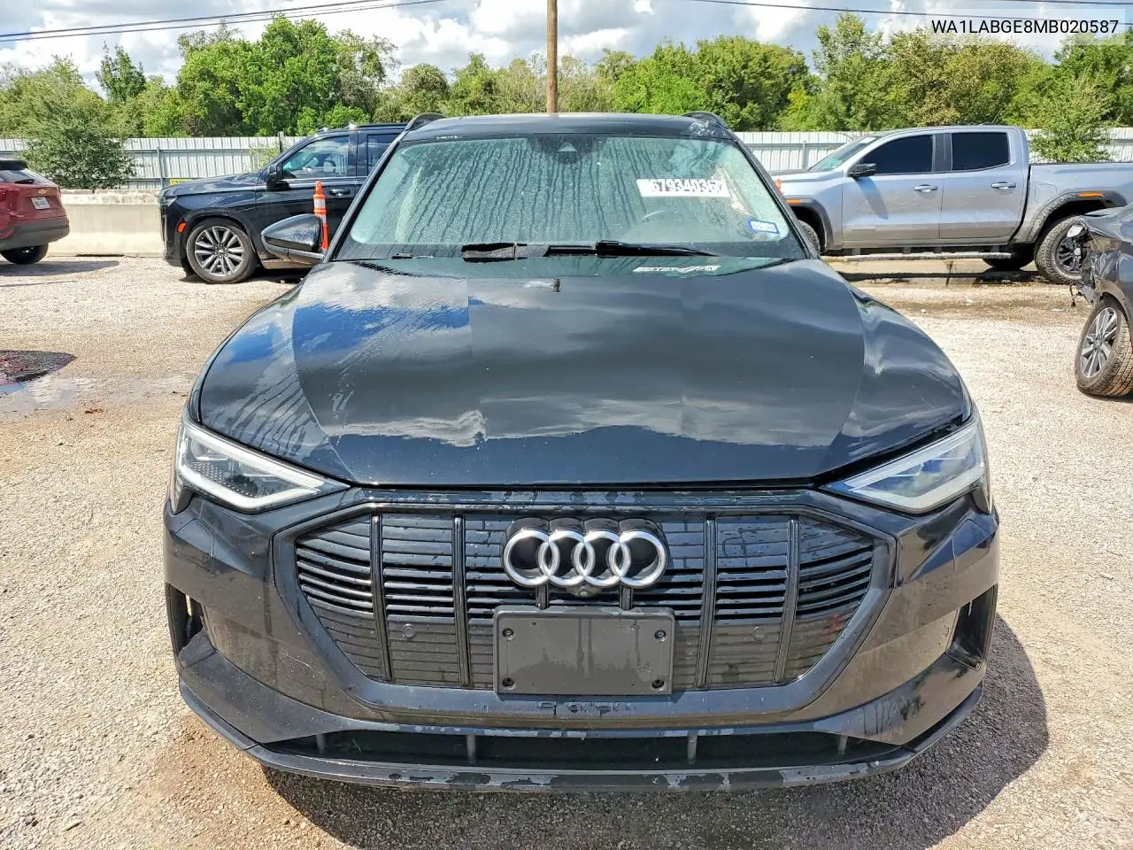 2021 AUDI E-TRON VIN WA1LABGE8MB020587 — фото 5