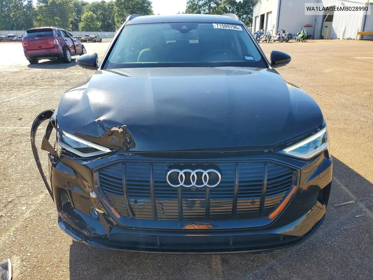 2021 AUDI E-TRON VIN WA1LAAGE6MB028990 — фото 5