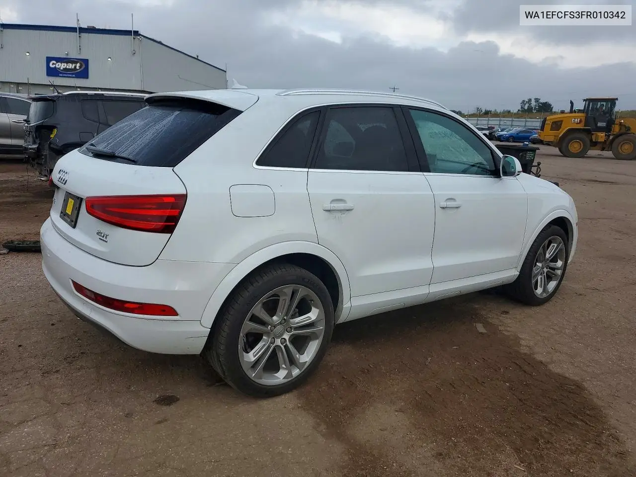 2015 AUDI Q3 VIN WA1EFCFS3FR010342 — фото 3