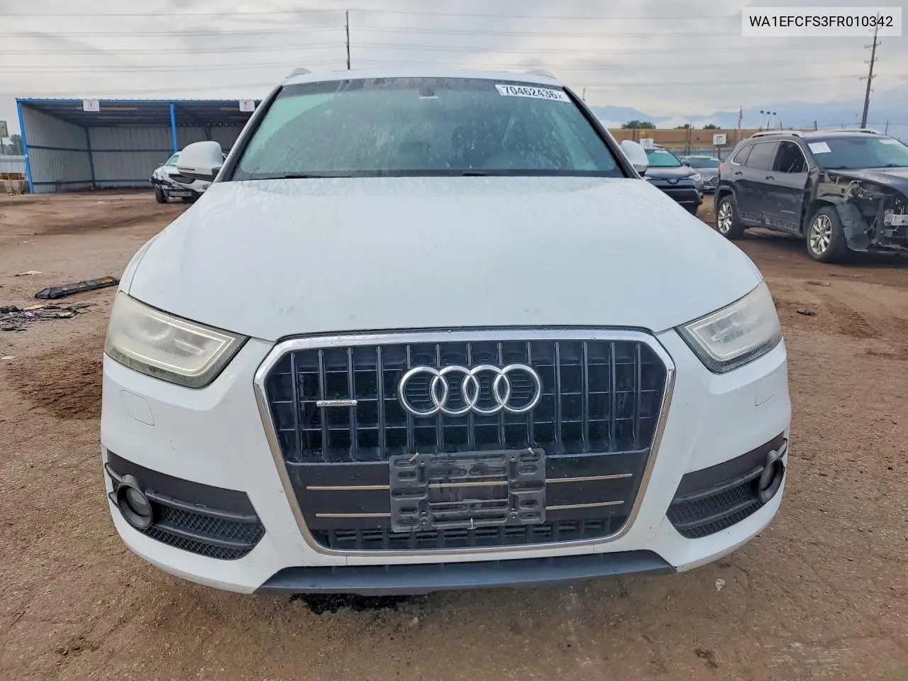 2015 AUDI Q3 VIN WA1EFCFS3FR010342 — фото 5