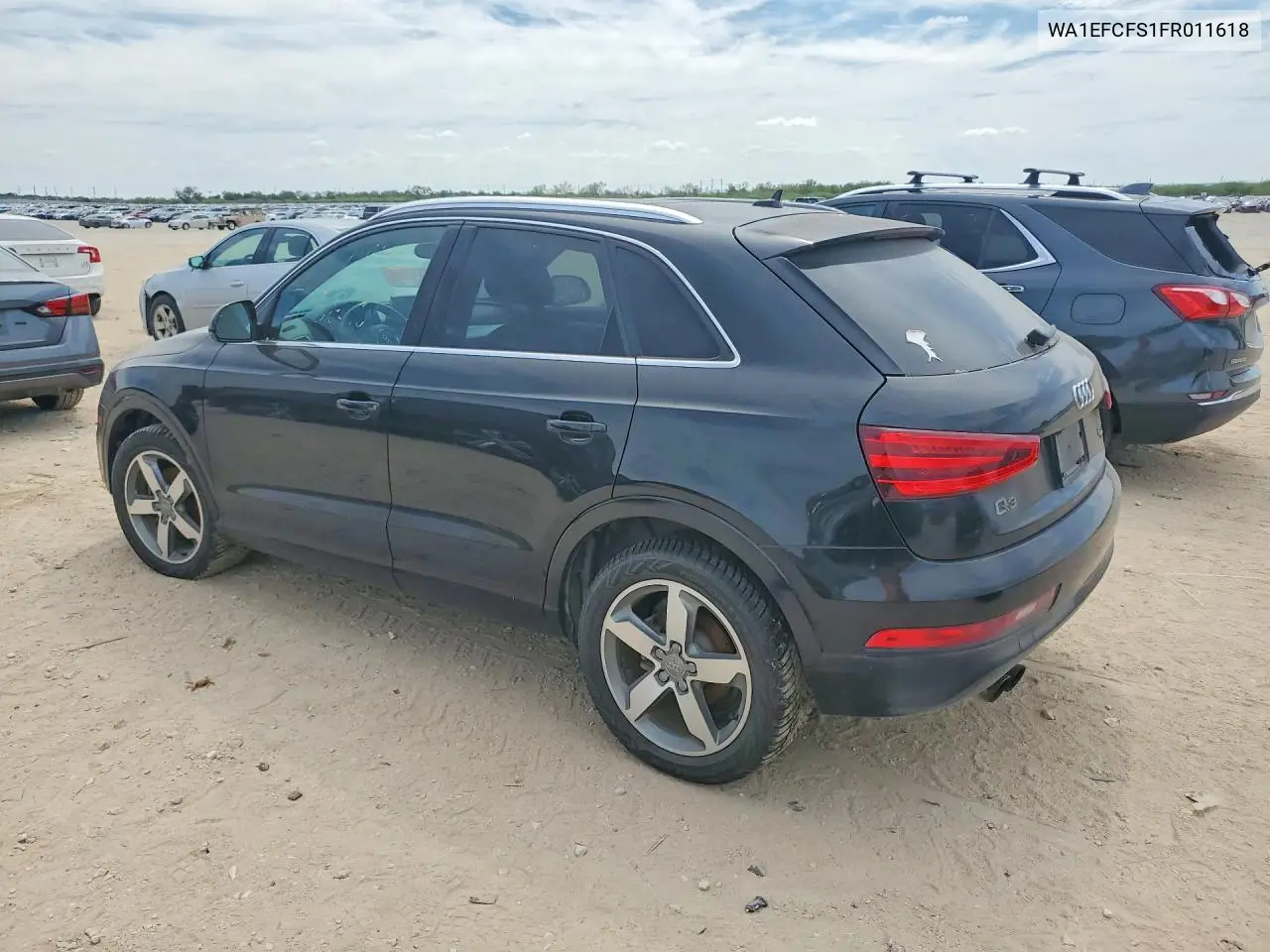 2015 AUDI Q3 VIN WA1EFCFS1FR011618 — фото 2
