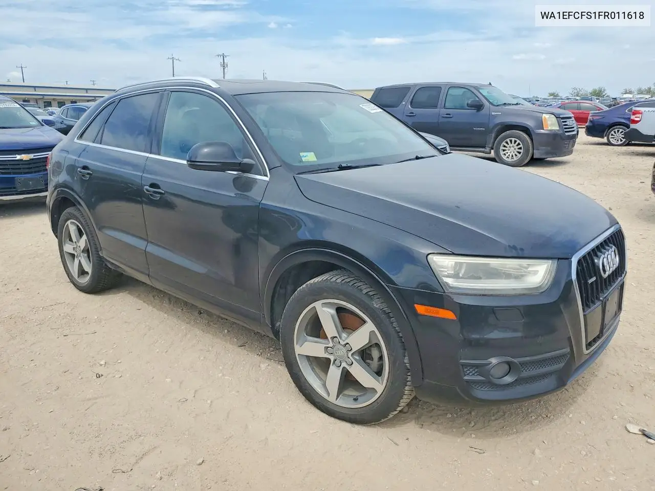 2015 AUDI Q3 VIN WA1EFCFS1FR011618 — фото 4