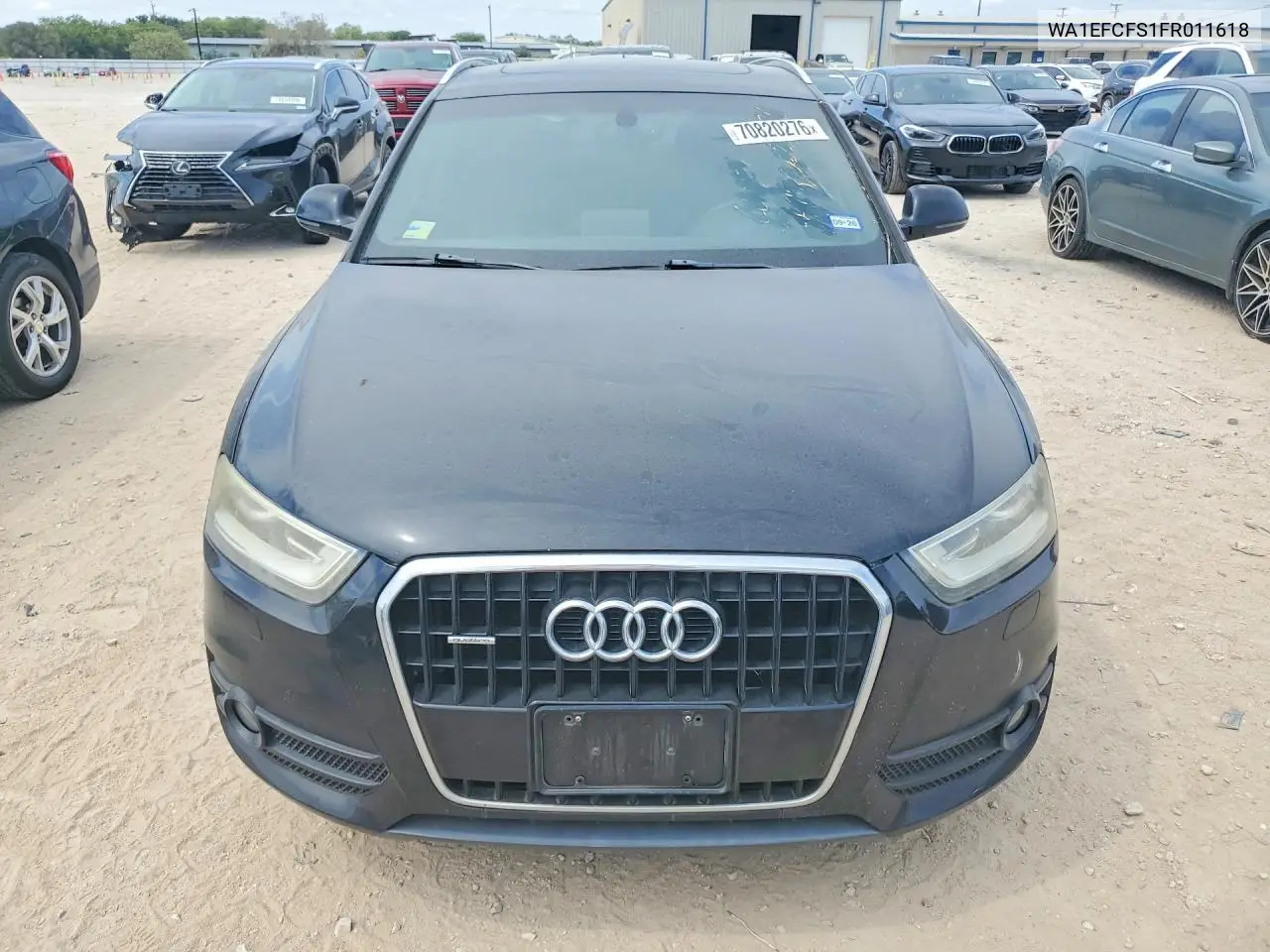 2015 AUDI Q3 VIN WA1EFCFS1FR011618 — фото 5