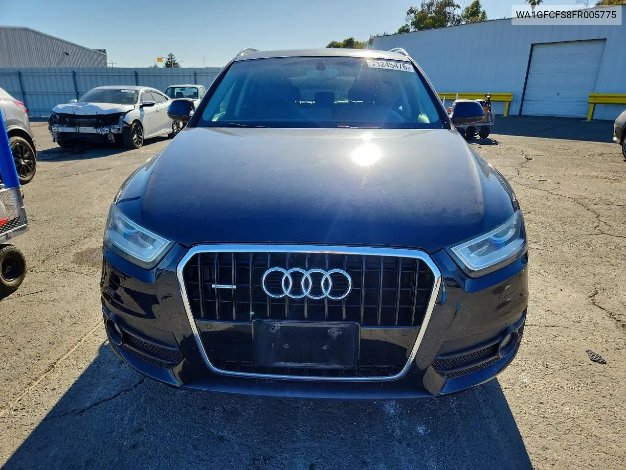2015 AUDI Q3 VIN WA1GFCFS8FR005775 — фото 5