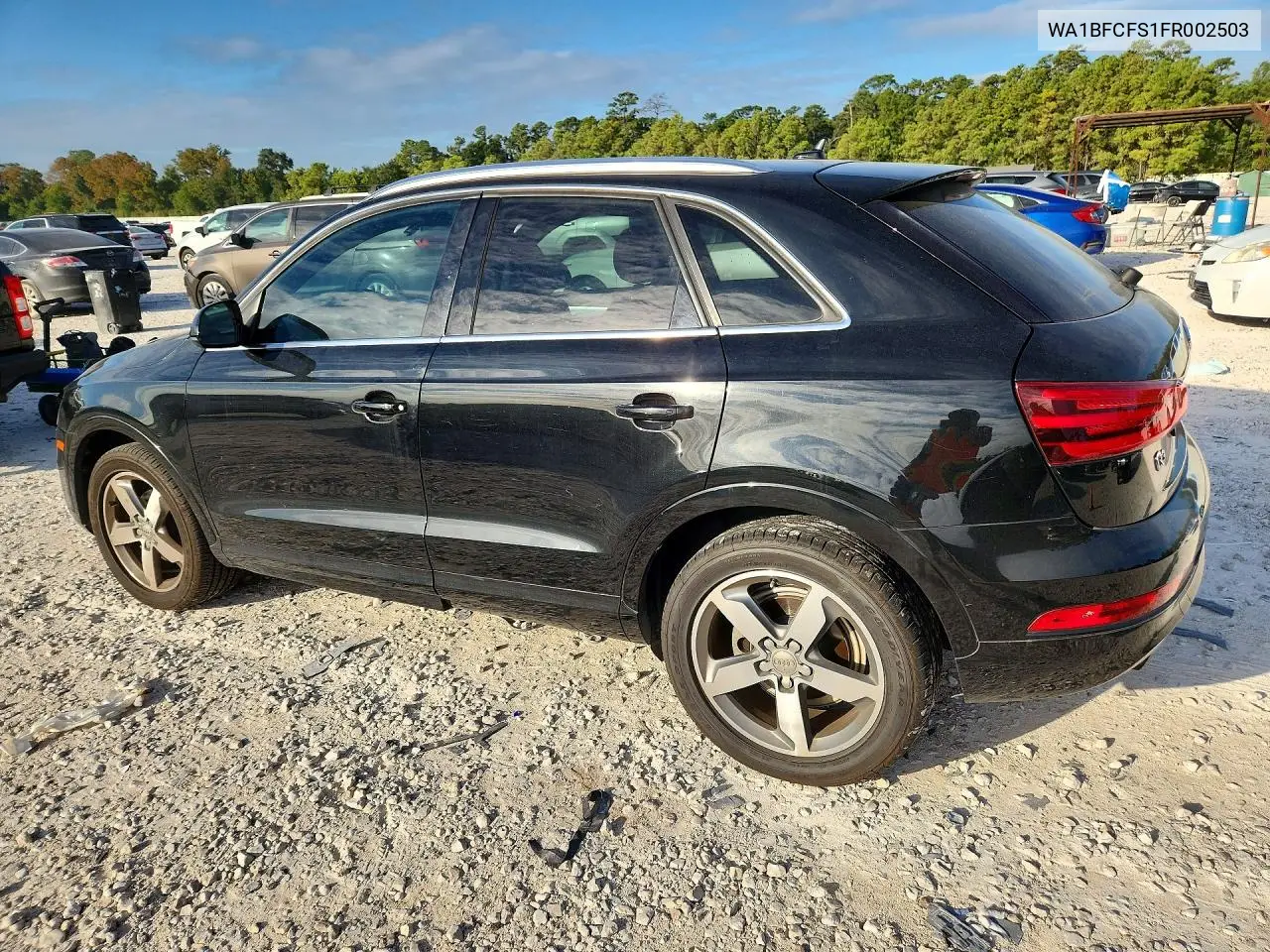 2015 AUDI Q3 VIN WA1BFCFS1FR002503 — фото 2