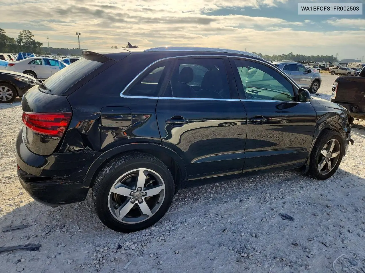 2015 AUDI Q3 VIN WA1BFCFS1FR002503 — фото 3