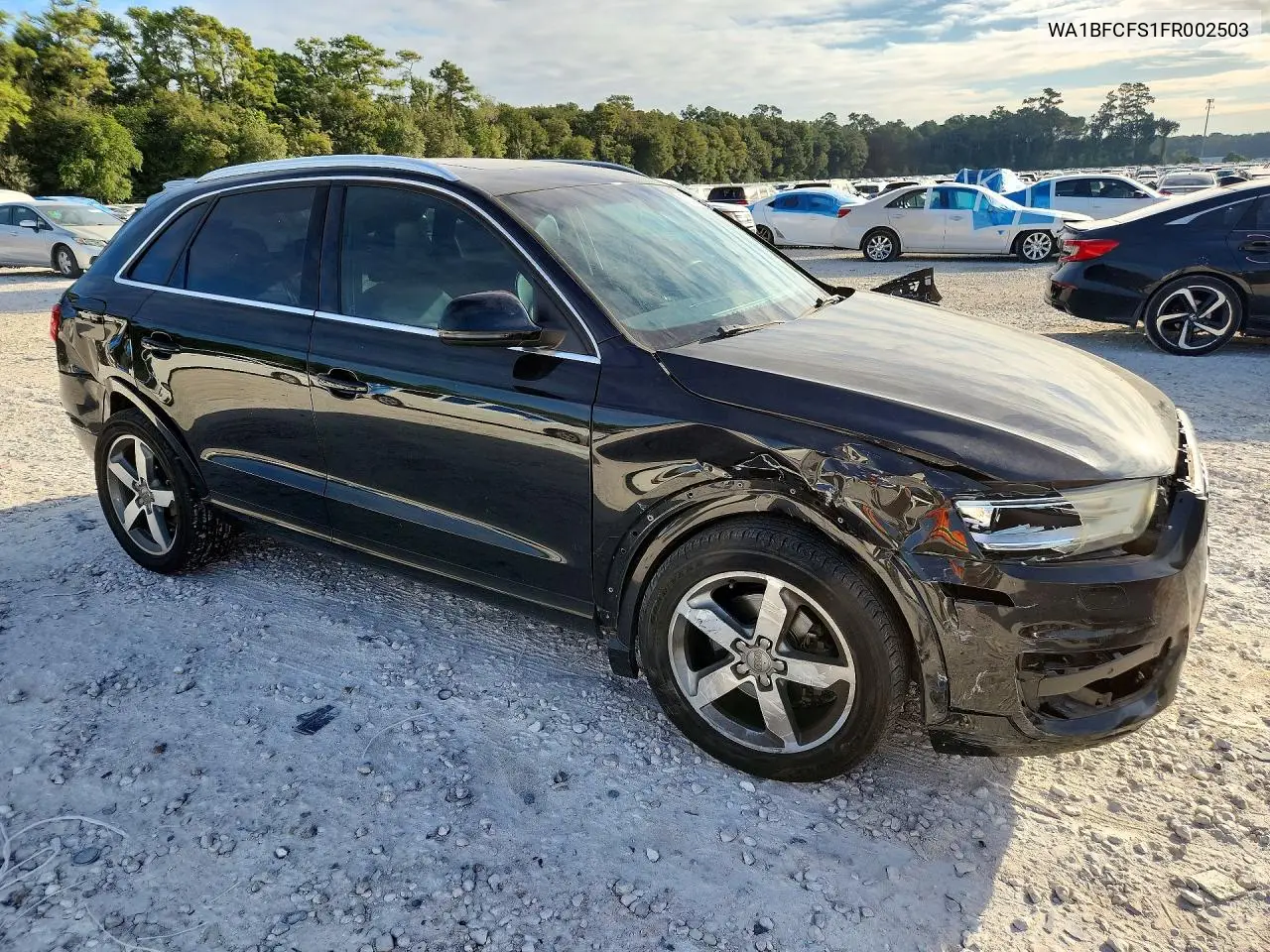 2015 AUDI Q3 VIN WA1BFCFS1FR002503 — фото 4
