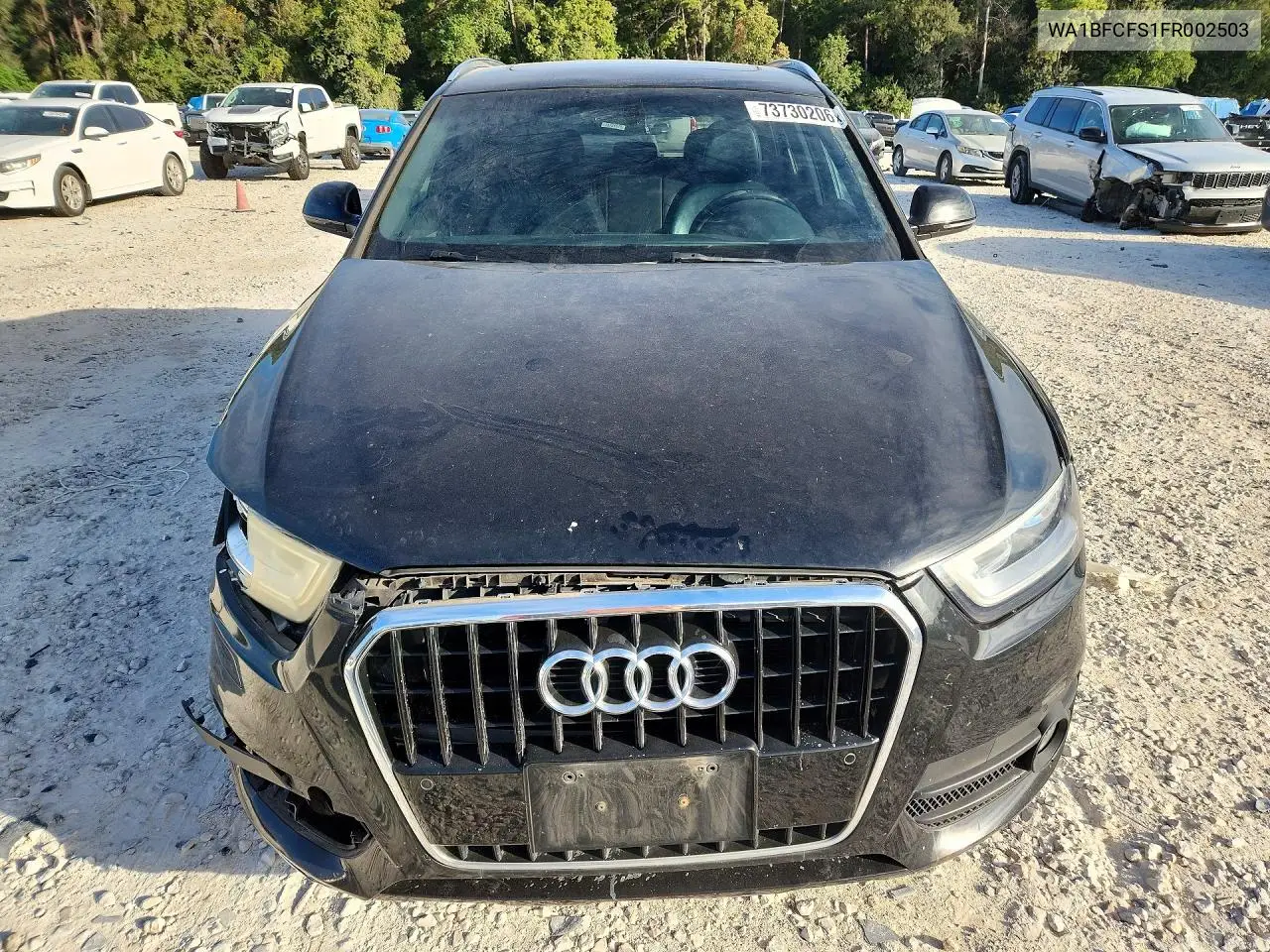 2015 AUDI Q3 VIN WA1BFCFS1FR002503 — фото 5