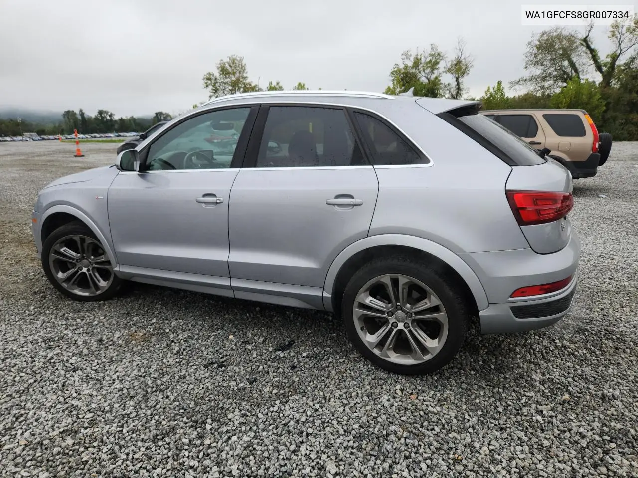 2016 AUDI Q3 VIN WA1GFCFS8GR007334 — фото 2