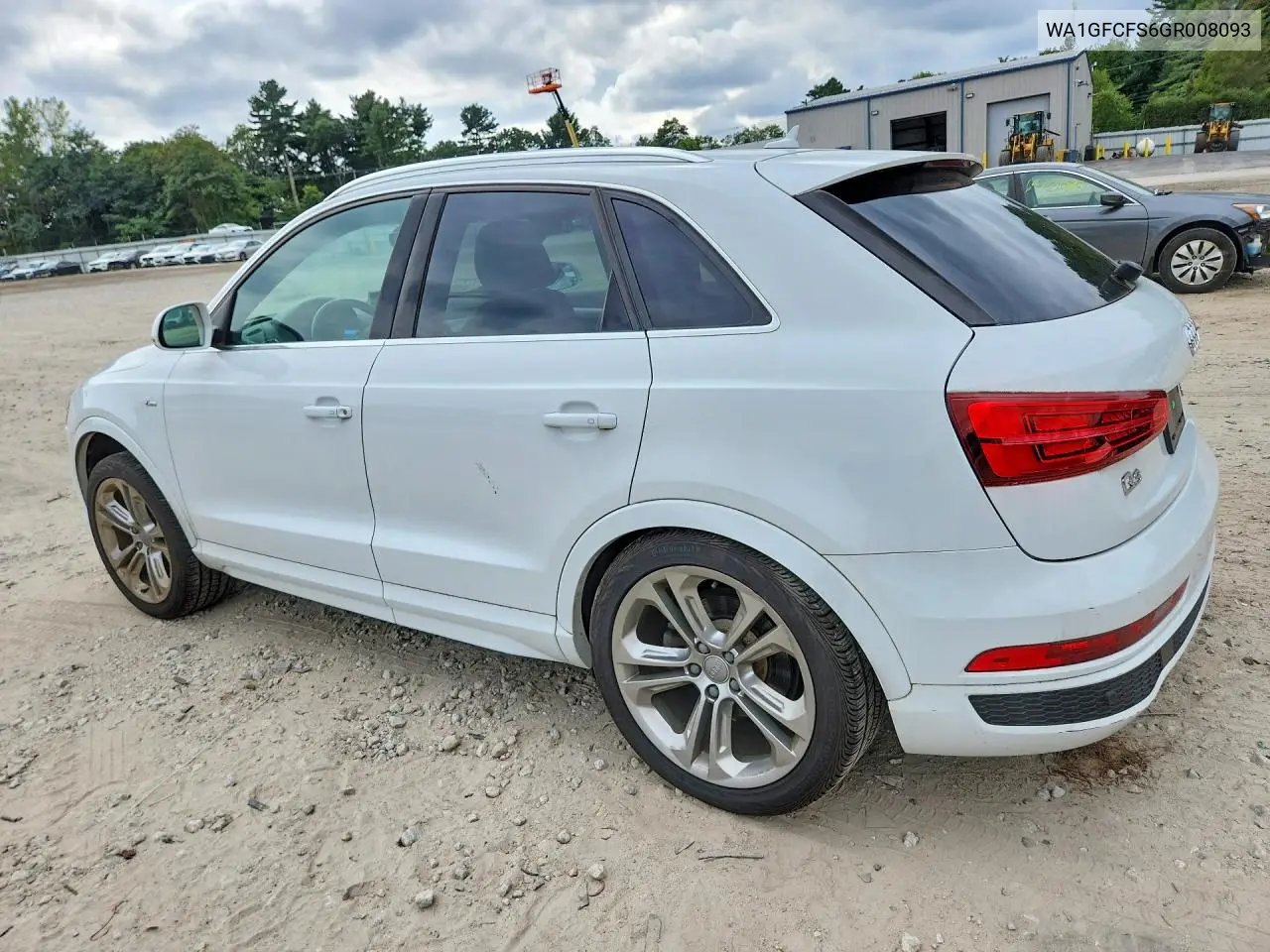2016 AUDI Q3 VIN WA1GFCFS6GR008093 — фото 2