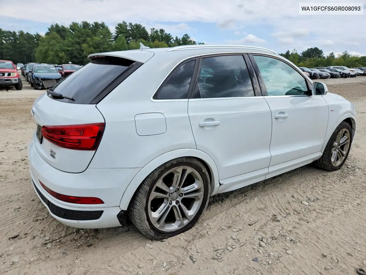 2016 AUDI Q3 VIN WA1GFCFS6GR008093 — фото 3