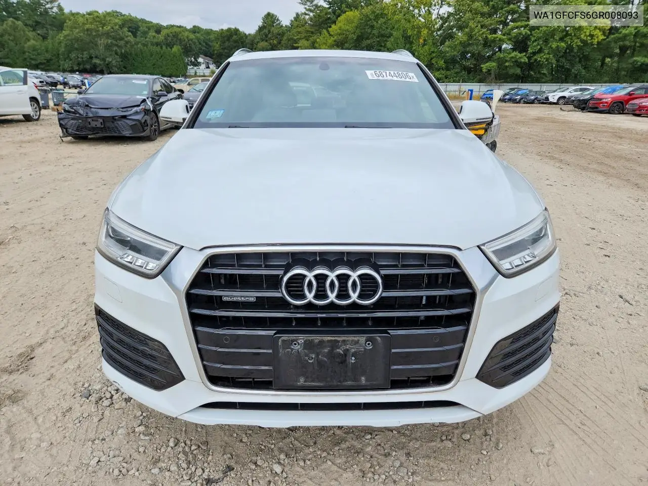 2016 AUDI Q3 VIN WA1GFCFS6GR008093 — фото 5