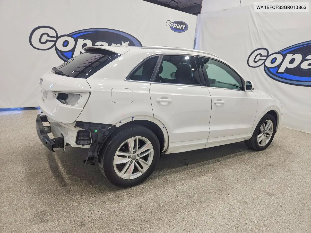 2016 AUDI Q3 VIN WA1BFCFS3GR010863 — фото 3