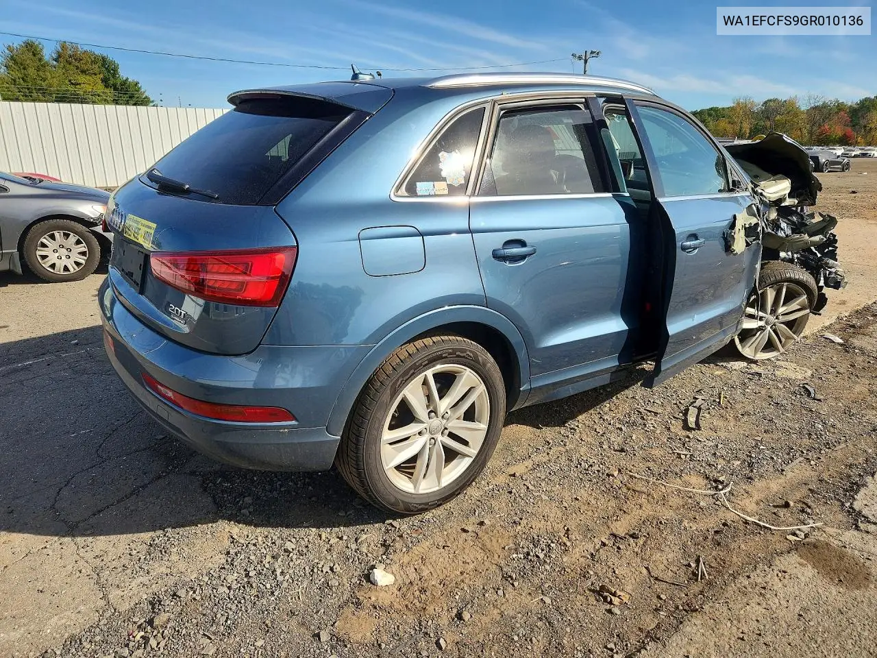2016 AUDI Q3 VIN WA1EFCFS9GR010136 — фото 3